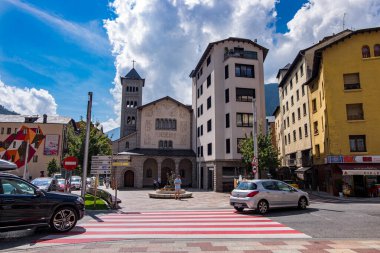 Andorra La Vella 'nın simgesi, Andorra' nın başkenti.