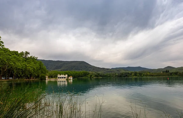 See Der Banyolen Katalonien Spanien — Stockfoto