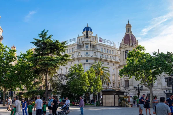 Valencia Şehrinin Tarihi Merkezi Spanya — Stok fotoğraf