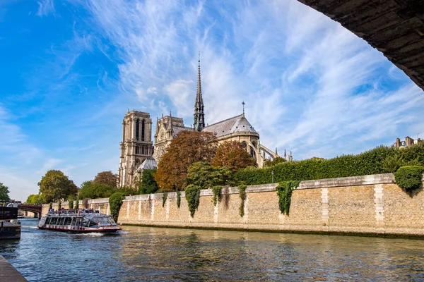 Paris Fransa Daki Notre Dame Katedrali — Stok fotoğraf