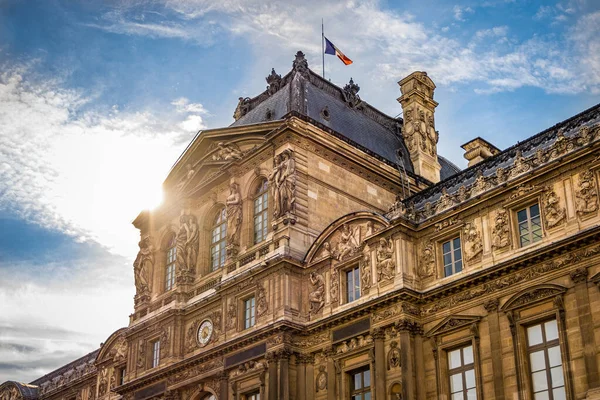 パリのルーブル美術館 フランス — ストック写真