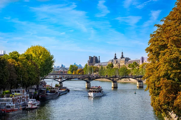 Fransa Paris Pont Des Arts Köprüsü — Stok fotoğraf