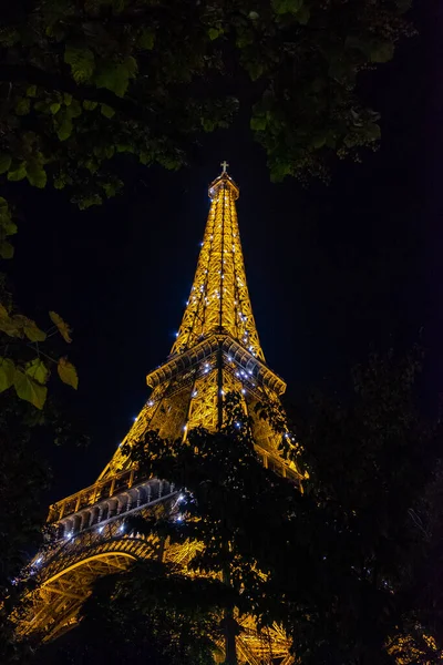 Тур Эйфеля Париже Франция — стоковое фото