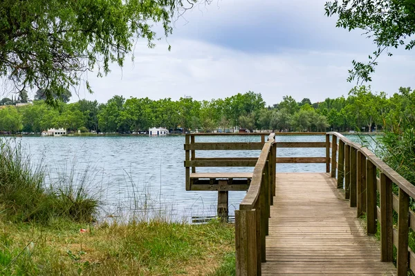 Banyolesjön Katalonien Spanien — Stockfoto