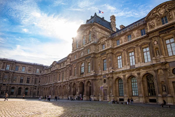 Palais Louvre París Francia — Foto de Stock