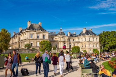 Le Jardin du Lüksemburg, Paris, Fransa.