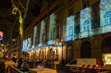 Liceu Tiyatrosu, Barselona, Katalonya, İspanya 'da Noel gecesi