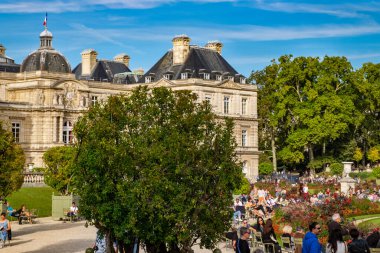 Le Jardin du Lüksemburg, Paris, Fransa.
