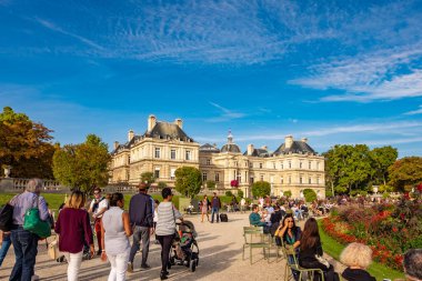 Le Jardin du Lüksemburg, Paris, Fransa.