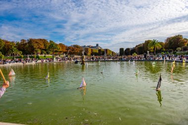 Le Jardin du Lüksemburg, Paris, Fransa.