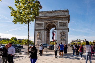 Arc de Triomphe in Paris, Fransa.
