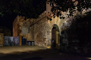 Castelldefes Kalesi Barselona, Katalonya, İspanya