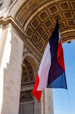 Arc de Triomphe in Paris, Fransa.