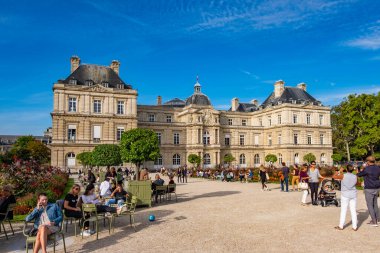 Le Jardin du Lüksemburg, Paris, Fransa.