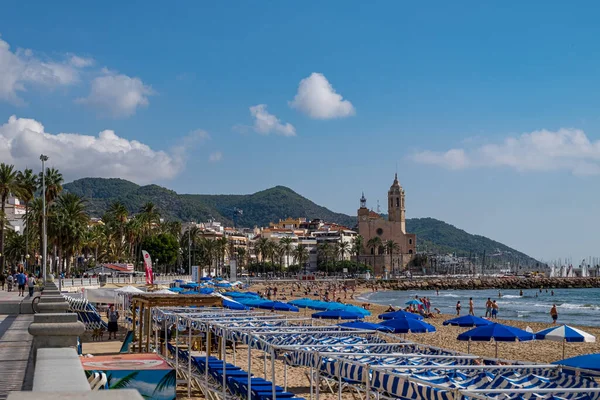 Paisaje Sitges Barcelona España —  Fotos de Stock