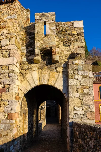 Starověké Středověké Město Camprodon Gironě Španělsko — Stock fotografie