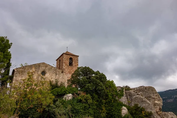 Panoramic View Siurana Village Catalonia Spain — Stock Photo, Image