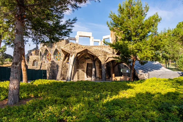 Colonia Guell Barcelona Catalonië Spanje — Stockfoto