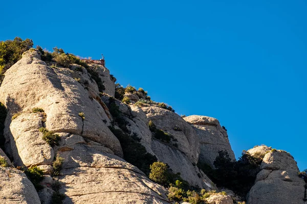 Montserrat Kloster Berget Barcelona Katalonien — Stockfoto