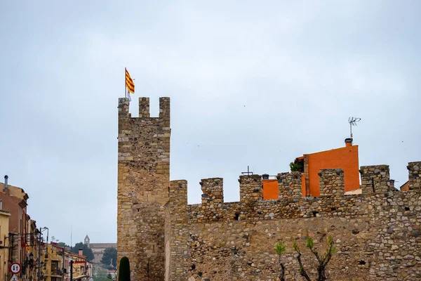 Pueblo Montblanc Tarragona Cataluña España — Foto de Stock