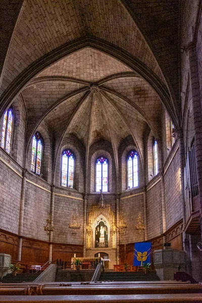 Lombard Romansk Kyrka Cardona Barcelona Katalonien — Stockfoto