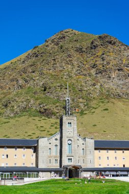 Vall de Nuria Katalan Pireneleri, İspanya.