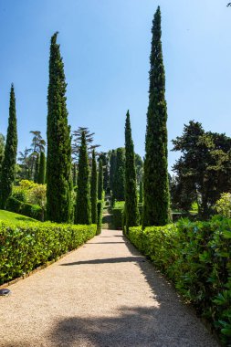 Lloret de mar 'daki Santa Clotilde Bahçeleri, Katalonya, İspanya