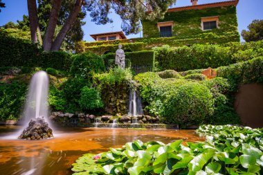 Lloret de mar 'daki Santa Clotilde Bahçeleri, Katalonya, İspanya