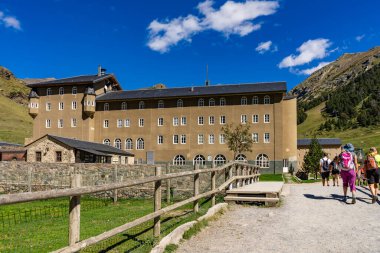 Vall de Nuria Katalan Pireneleri, İspanya.