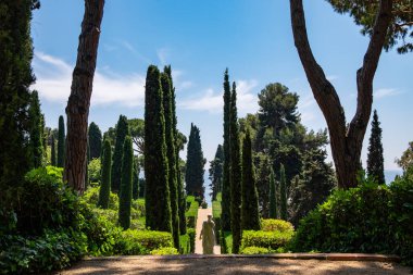 Lloret de mar 'daki Santa Clotilde Bahçeleri, Katalonya, İspanya