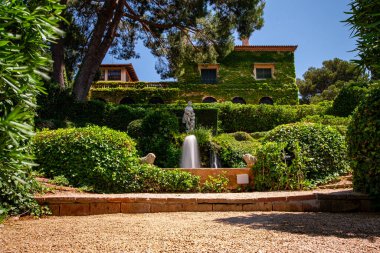 Lloret de mar 'daki Santa Clotilde Bahçeleri, Katalonya, İspanya