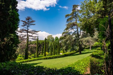 Lloret de mar 'daki Santa Clotilde Bahçeleri, Katalonya, İspanya