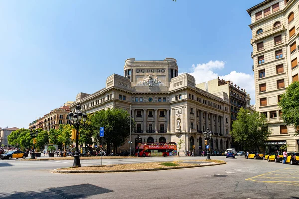Náměstí Antoniho Maury Barceloně Katalánsko Španělsko — Stock fotografie
