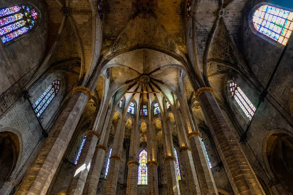 Santa Maria del Mar church in Barcelona, Catalonia, Spain.