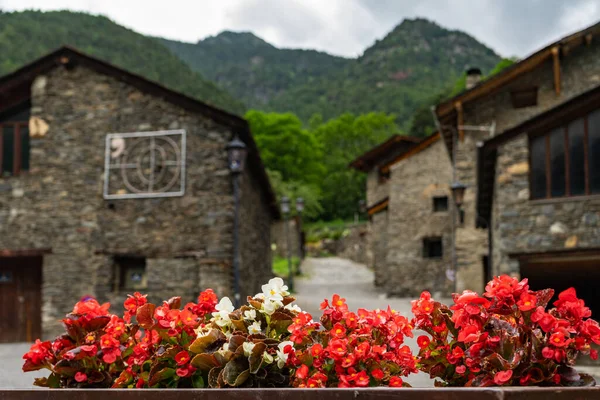 Сан Серніде Ллортс Старе Село Андоррі — стокове фото