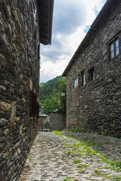 Sant Sernide Llorts Casco Antiguo Andorra — Foto de Stock