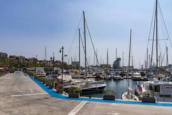 Port Vell Barcelona Cataluña España — Foto de Stock