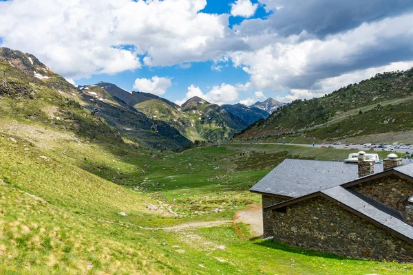 Hoge Bergmeren Van Tristaina Pyreneeën Andorra — Stockfoto