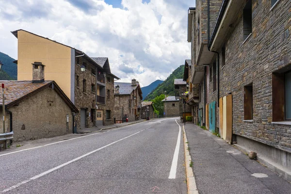 Sant Sernide Llorts Casco Antiguo Andorra — Foto de Stock
