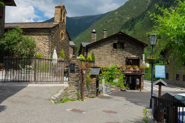 Sant Sernide Llorts Antiga Aldeia Andorra — Fotografia de Stock