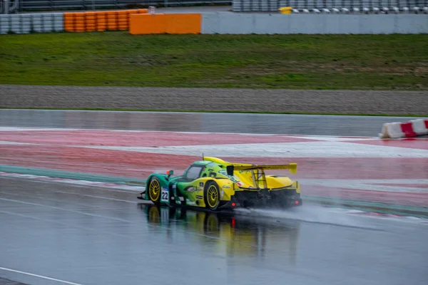 Gara Endurance Sul Circuito Barcellona Catalogna — Foto Stock