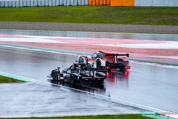 Gara Endurance Sul Circuito Barcellona Catalogna — Foto Stock