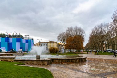 Le Parc du Pere Noel in Carcassonne city, France