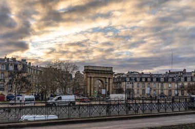 Bordeaux, Fransa 'da Porte de Bourgogne.