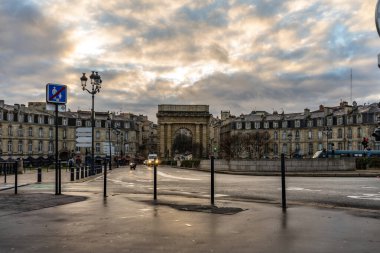 Bordeaux, Fransa 'da Porte de Bourgogne.