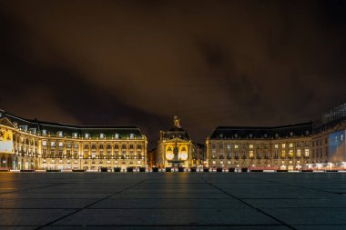 Place de la bourse Bordeaux, Fransa.