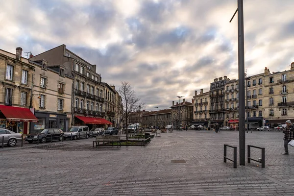 Place Meynard Bordeaux Francja — Zdjęcie stockowe