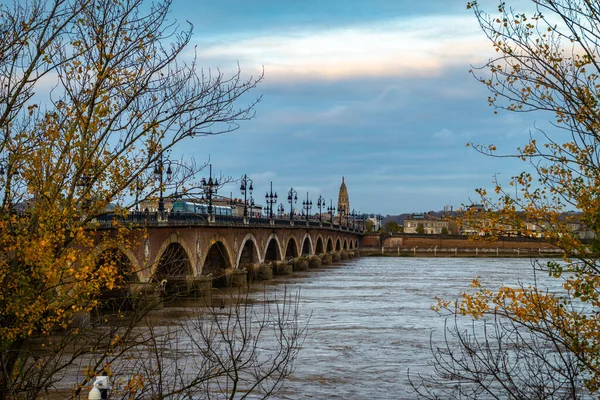 Pont Pierre Bordeaux Francia — Foto Stock