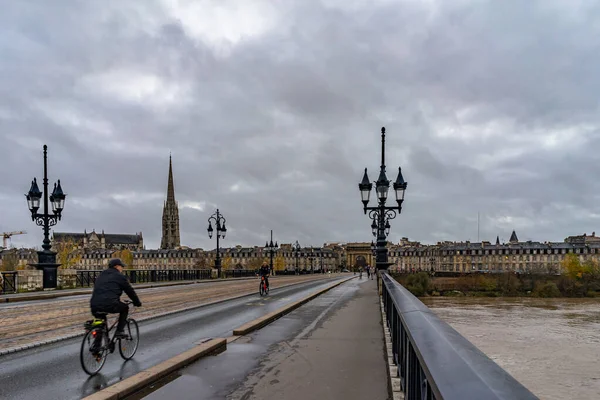 Pont Pierre Bordeaux Francja — Zdjęcie stockowe