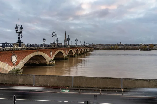 Pont Pierre Bordeaux Francia — Fotografia de Stock